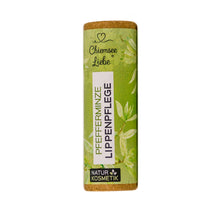 Laden Sie das Bild in den Galerie-Viewer, Lippbalm / Lippenpflege Pfefferminze Naturkosmetik