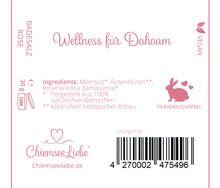 Laden Sie das Bild in den Galerie-Viewer, BIO Badesalz Rose *Geschenkgröße*