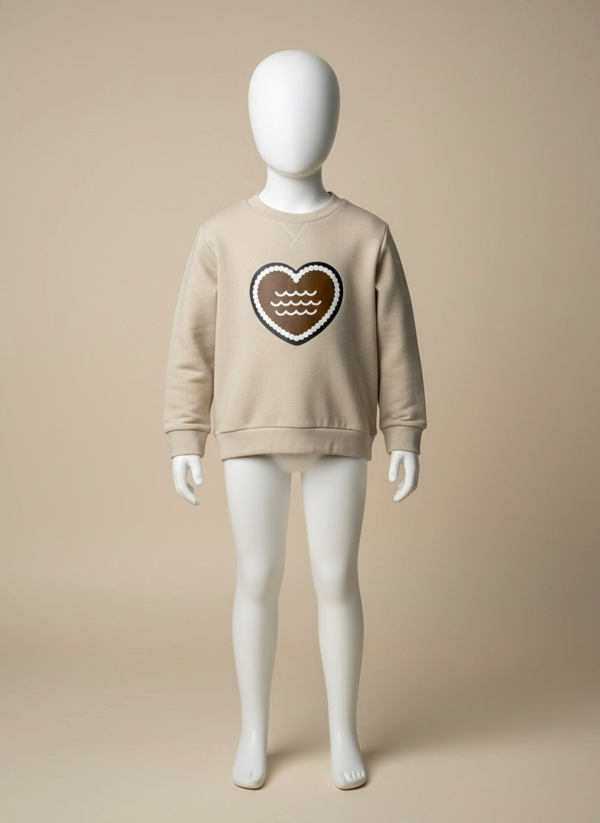 Kinder Sweatshirt Chiemhorn Herz